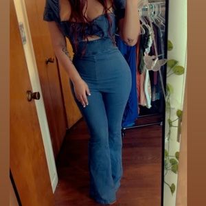Denim Sweetie Jumpsuit